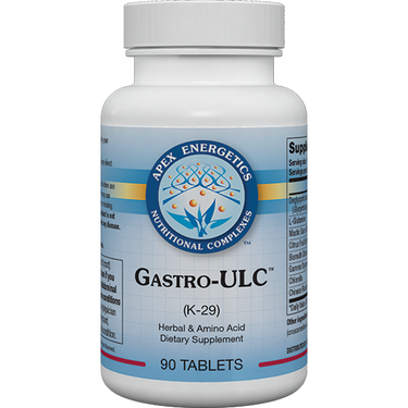 Gastro-ULC (K-29) - Apex Energetics - Mucosal lining & Intestinal Barrier Support - licorice - L-glutamine